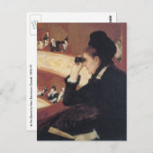 De opera van Mary Cassatt,  impressionisme Briefkaart (Voorkant / Achterkant)