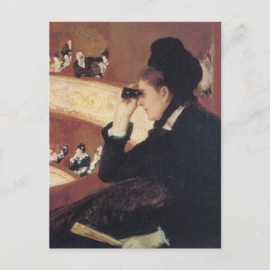 De opera van Mary Cassatt,  impressionisme Briefkaart (Voorkant)