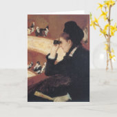 De opera van Mary Cassatt, impressionisme Kaart (Gele Bloem)