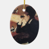 De opera van Mary Cassatt, impressionisme Keramisch Ornament (Voorkant)