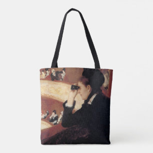 De Opera van Mary Cassatt, Vintage Impressionisme Tote Bag