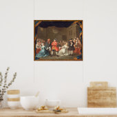 De Opera William Hogarth Fine Art van de Beggar Poster (Keuken)