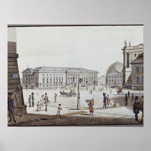 De opernplatz, Berlijn Poster (Voorkant)