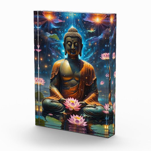 De Opgevaren Meester Boeddha Fotoblokken (Rechts)