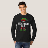 De opgewonden Elf T-shirt (Voorkant volledig)