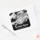 De Opiate Odyssey "Gear" Stickers! Vierkante Sticker (Envelop)