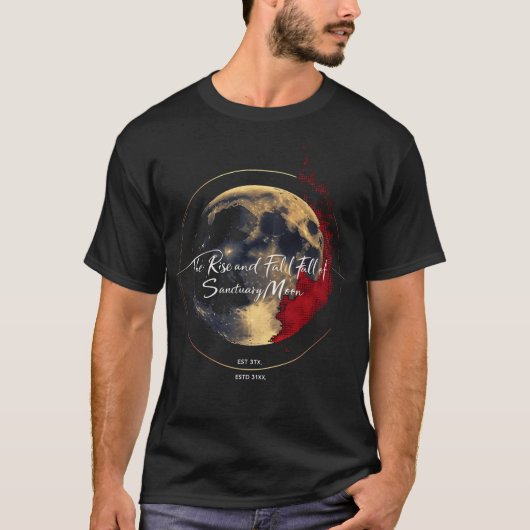 De opkomst en de Herfst van de sanctiemoon T-shirt (Voorkant)