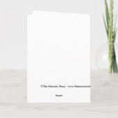 De opkomst kaart (Achterkant)