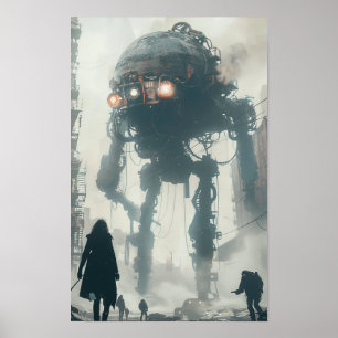 De opkomst van AI: demonstratie van kunstmatige in Poster