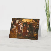 De opkomst van de Magi Feestdagen Kaart (Voorkant)