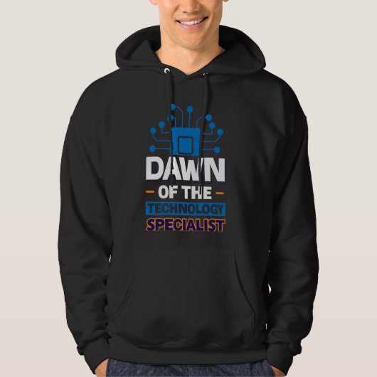 De opkomst van de technologiespecialist hoodie (Voorkant)