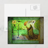 De opkomst van de Wise - Natuur card Briefkaart (Voorkant / Achterkant)