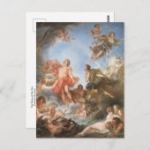 De opkomst van de zon door het Briefkaart Francois (Voorkant / Achterkant)