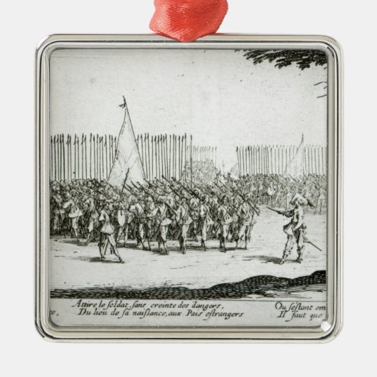 De opkomst van een leger metalen ornament (Voorkant)