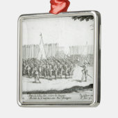 De opkomst van een leger metalen ornament (Links)