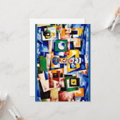 De opkomst van het Groene Plein en het Vrouwengewe Kaart (Voorkant / Achterkant in situ)