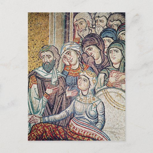 De opkomst van Jairus's dochter Briefkaart (Voorkant)