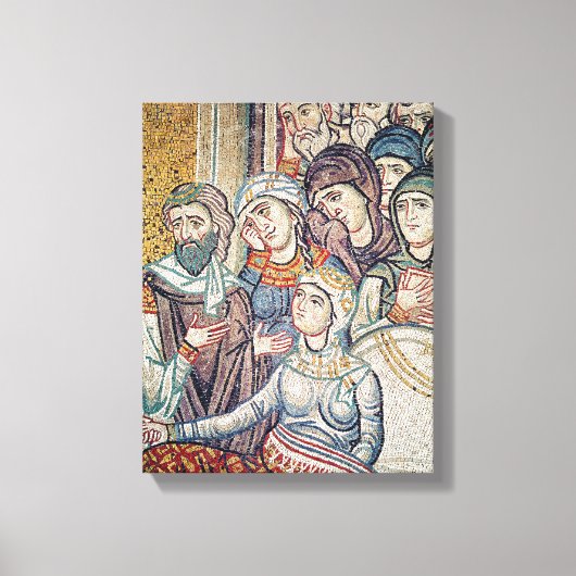 De opkomst van Jairus's dochter Canvas Afdruk (Voorkant)