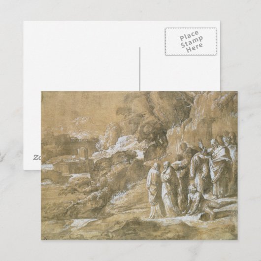 De opkomst van Lazarus 2 Briefkaart (Voorkant / Achterkant)