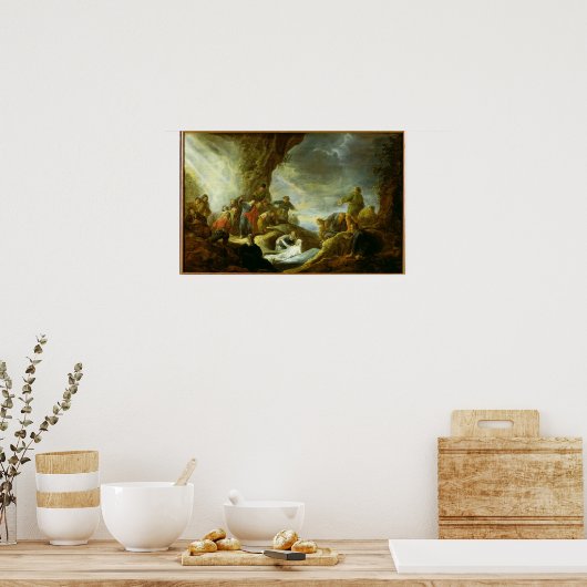 De opkomst van Lazarus 3 Poster (Keuken)