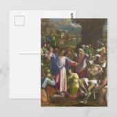 De opkomst van Lazarus Briefkaart (Voorkant / Achterkant)