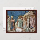 De opkomst van Lazarus door Giotto di Bondone Briefkaart (Voorkant / Achterkant)