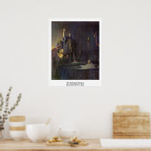 De opkomst van Lazarus door Rembrandt van Rijn Poster (Keuken)