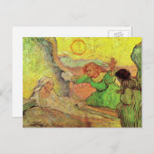 De opkomst van Lazarus door Vincent van Gogh Briefkaart (Voorkant / Achterkant)