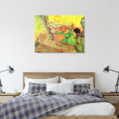 De opkomst van Lazarus door Vincent van Gogh Canvas Afdruk (Insitu (Slaapkamer))