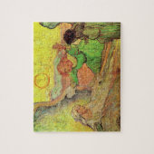 De opkomst van Lazarus door Vincent van Gogh Legpuzzel (Verticaal)