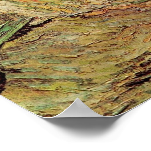 De opkomst van Lazarus door Vincent van Gogh Poster (Hoek)