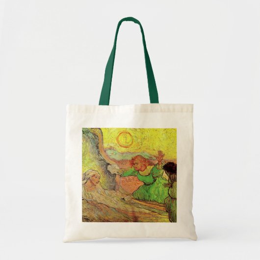 De opkomst van Lazarus door Vincent van Gogh Tote Bag (Voorkant)