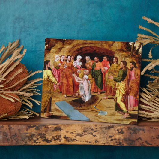 De opkomst van Lazarus Fotoplaat (Zijkant)