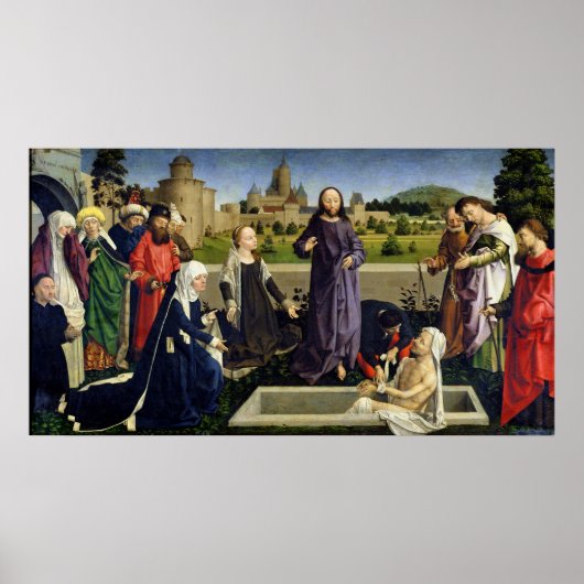 De opkomst van Lazarus Poster (Voorkant)