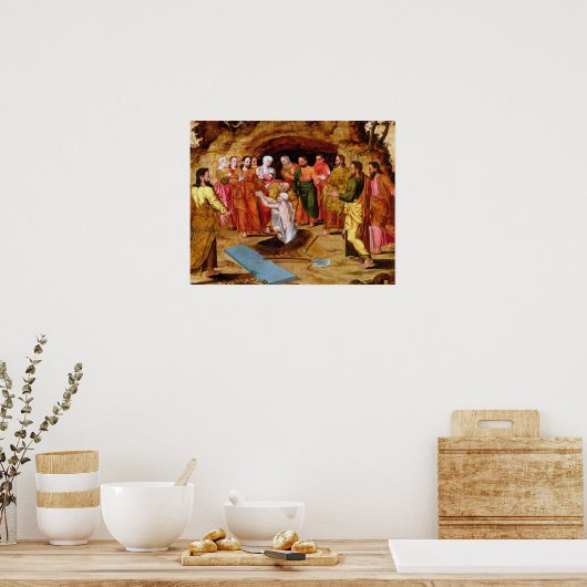 De opkomst van Lazarus Poster (Keuken)