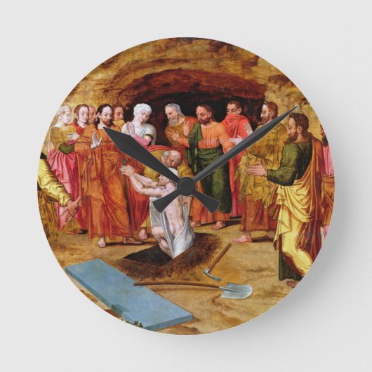 De opkomst van Lazarus Ronde Klok (Voorkant)