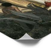 De opkomst van Lazarus van Carl Bloch Print (Hoek)