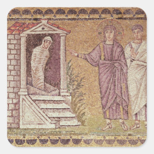 De opkomst van Lazarus Vierkante Sticker