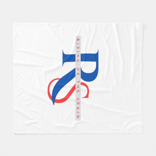 De opkomst van Spanje Fleece Deken (Voorkant (Horizontaal))
