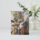 De opleiding van de maagd briefkaart (Staand voorkant)