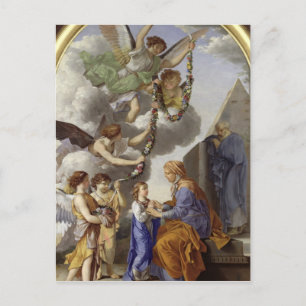 De opleiding van de maagd briefkaart