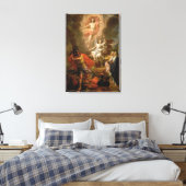 De opleving van Christus, 1700 Canvas Afdruk (Insitu (Slaapkamer))