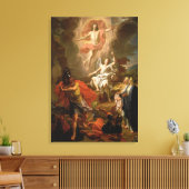 De opleving van Christus, 1700 Canvas Afdruk (Insitu (Woonkamer))