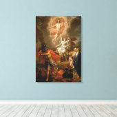 De opleving van Christus, 1700 Canvas Afdruk (Insitu (Houten vloer))