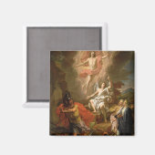 De opleving van Christus, 1700 Magneet (Voorkant / Achterkant)