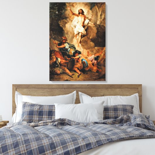 De opleving van Christus Canvas Afdruk (Insitu (Slaapkamer))