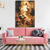 De opleving van Christus Canvas Afdruk (Insitu (Woonkamer))
