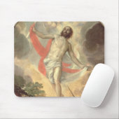 De opleving van Christus (olie op canvas) Muismat (Met muis)