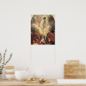 De opleving van Christus (olie op canvas) Poster (Keuken)