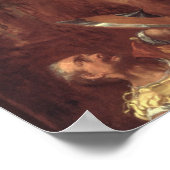 De opleving van Christus (olie op canvas) Poster (Hoek)